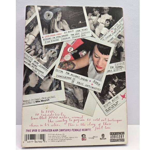 Suicide Girls: the First Tour (DVD) | Y2K | Documentary | Unrated| - Picture 2 of 4